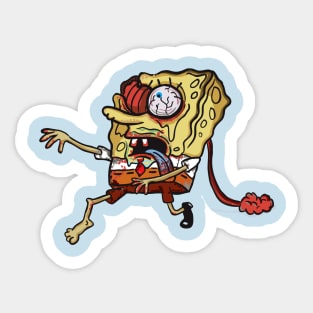 Zombie Spongebob Sticker